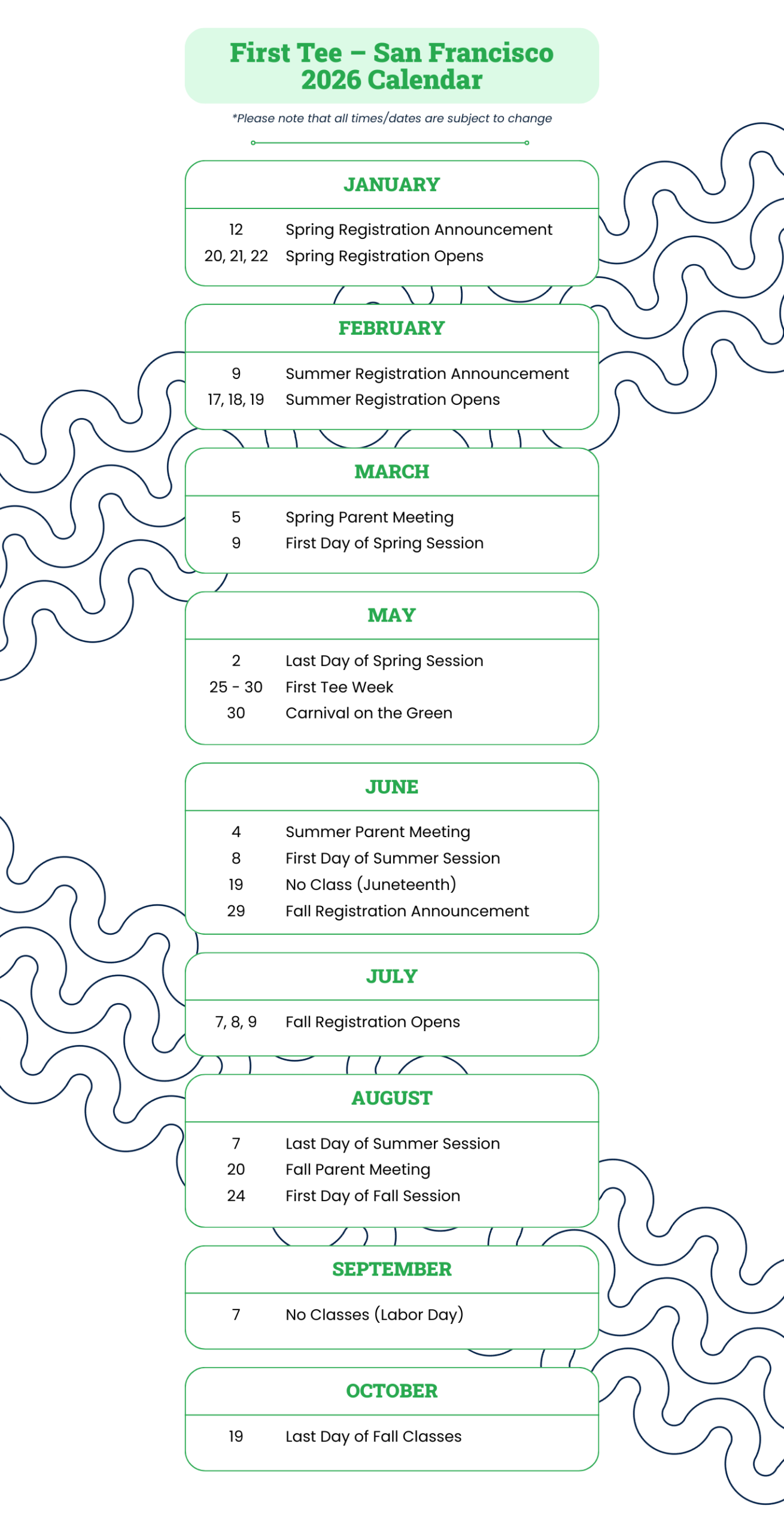 First Tee — San Francisco